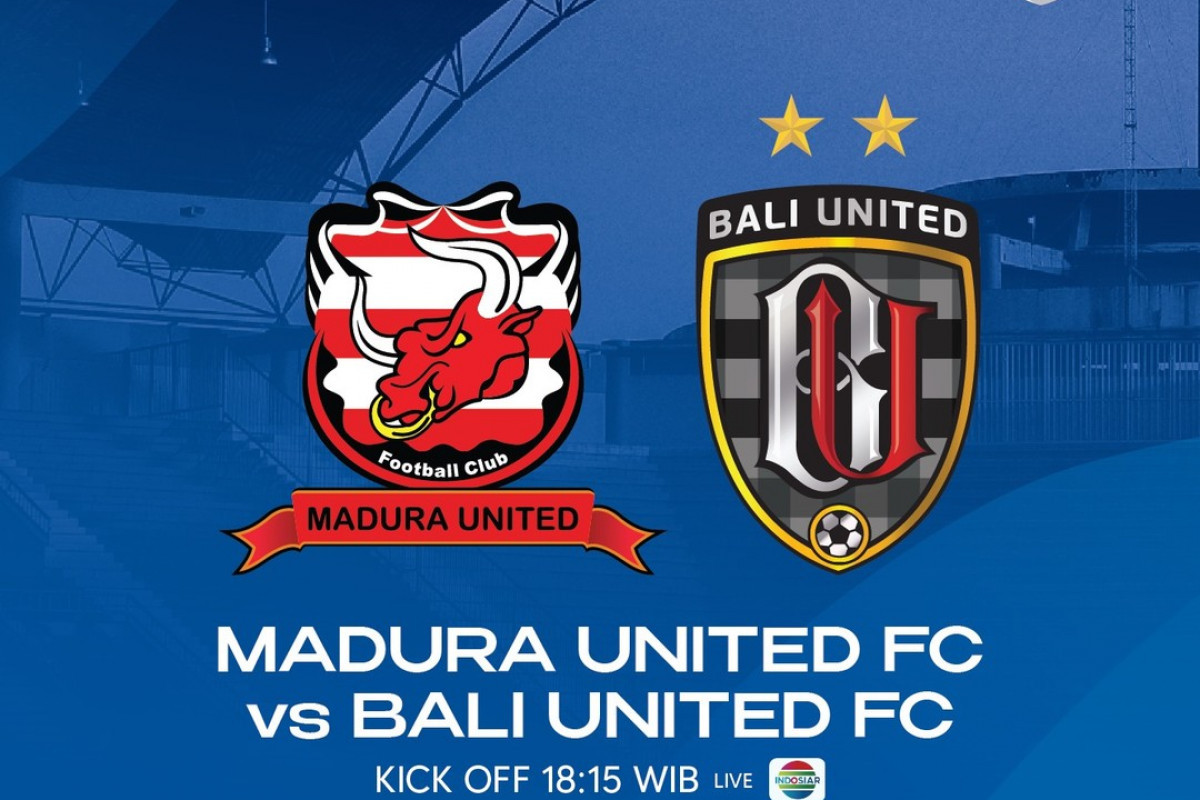 Link Nonton BRI Liga 1: Madura United vs Bali United 12 Desember 2022, Klik Disini Untuk Nonton Live Gratis