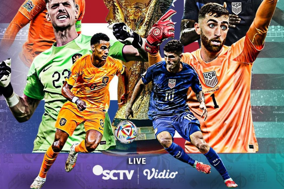 Langsung NONTON Belanda vs USA Babak 16 Besar Piala DUnia 2022 di SCTV, Nonton GRATIS Demi Saksikan Laga Garang Malam ini