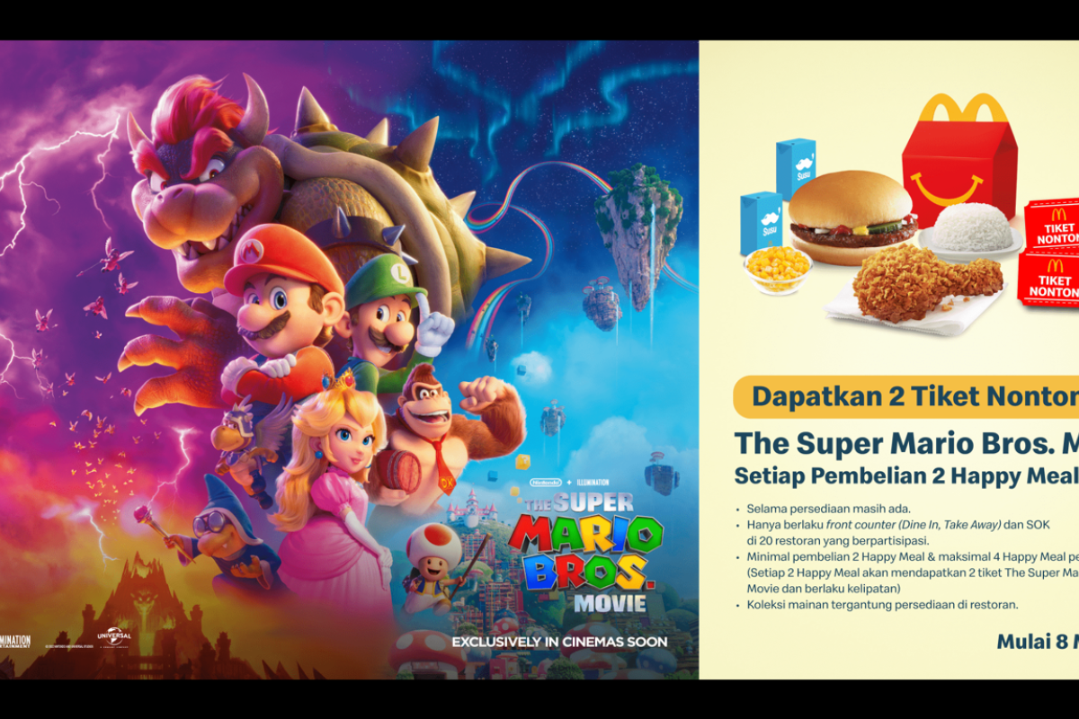 Daftar 20 Restoran Mekdi yang Sediakan Promo: The Super Mario Bros Movie hingga Spesial Ada Diskon 3 Ayam Goreng Mekdi + 3 Nasi